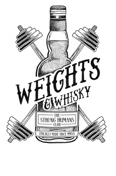 Weights & Whisky T-Shirt (LIMITED EDITION)