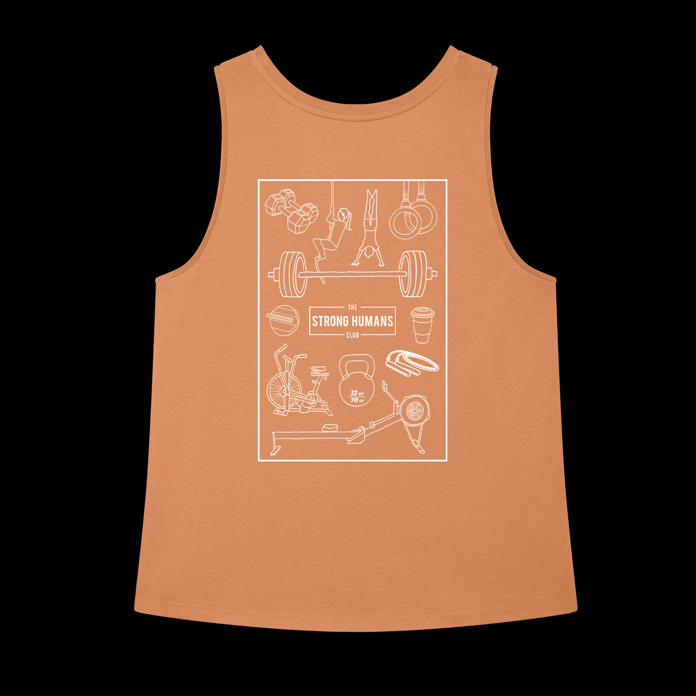 Women's Athlete Design Relaxed Fit Tank Top